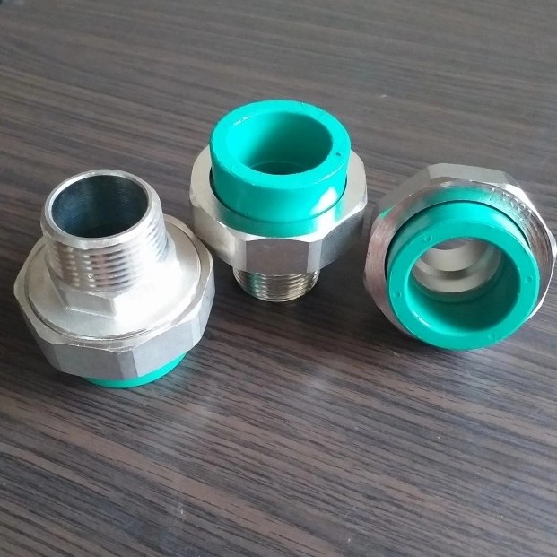 Male Thread PPR Lesso water mur Sok drat Luar 1" Inch DN 32mm