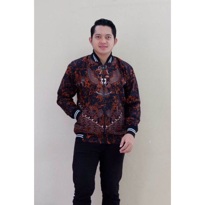 Jaket Batik Pria GARUDA PANCASILA Couple Jaket