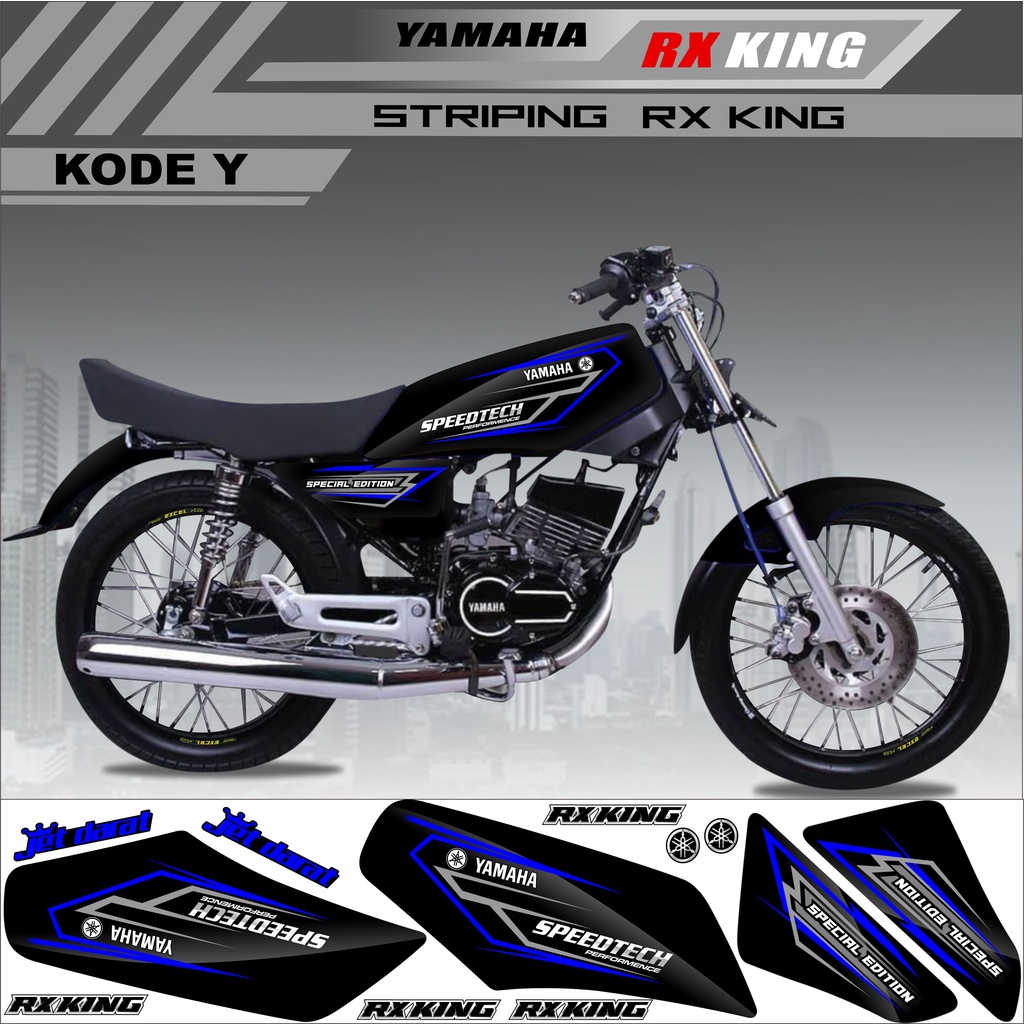 Sticker Striping Rx King Variasi Stiker Rx King Variasi Kode Y