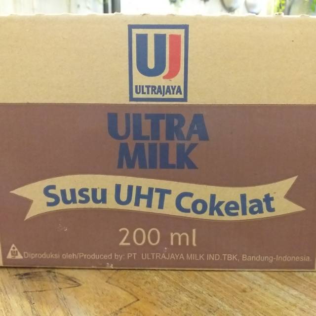 Susu Ultramilk UHT 200 ml kartonan isi 24 pcs (KHUSUS INSTAN)