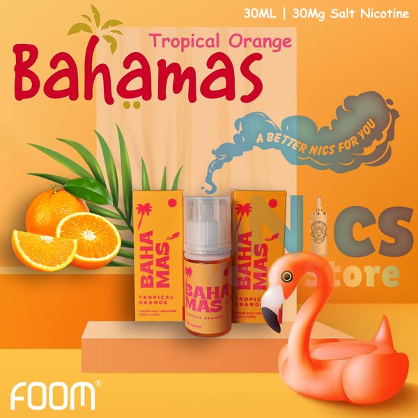 LIQUIDS 30MILI FOOM BAHAMAS ENAK