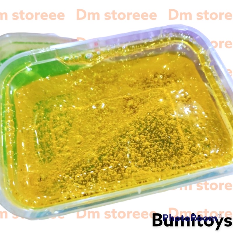 slime jelly glitter 250cc / slem murah / slime jiggly / slime original / mainan anak murah