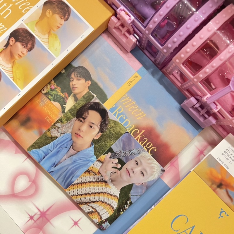 Unsealed Seventeen Album New Beginning MINGYU & Hoshi Photocard