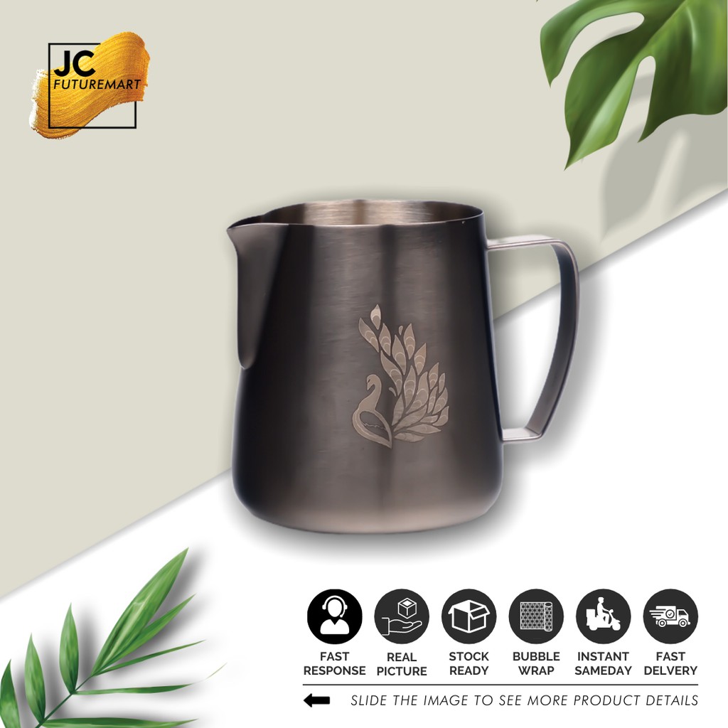 MILK JUG PROFESSIONAL LATTE ART 600ML