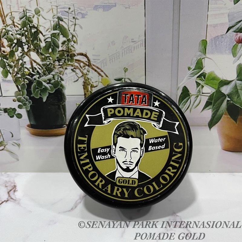 Tata Pomade temporary hair coloring easy wash/water based 75gr