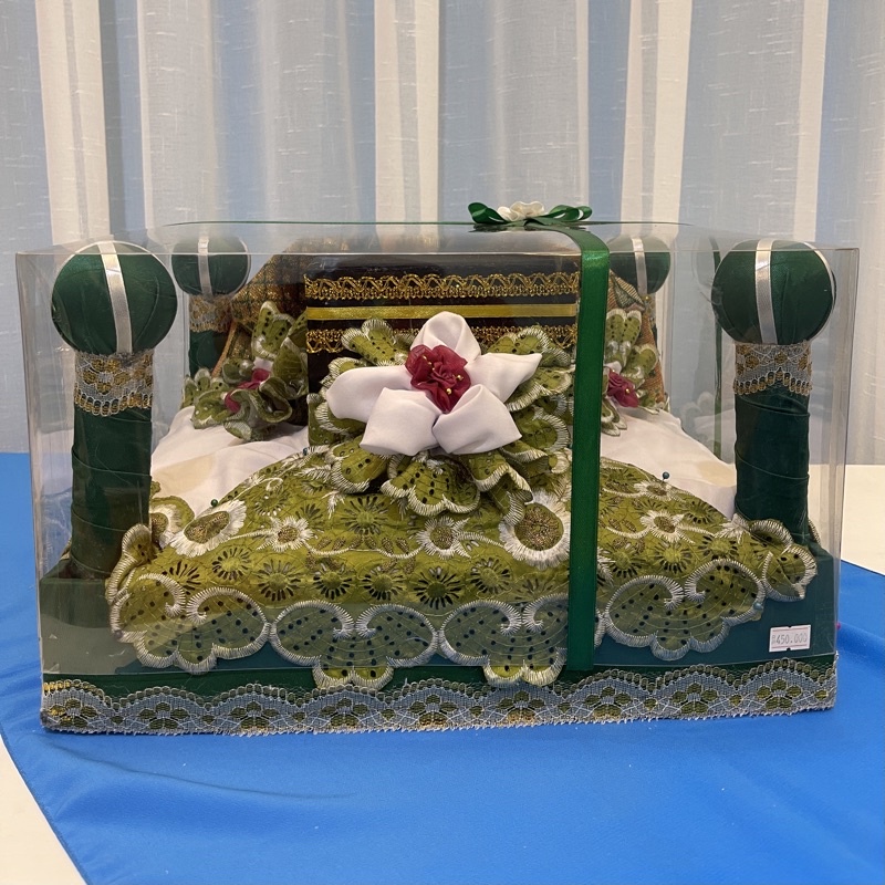 Mahar Pernikahan (Mukenah BSW Bordir Standar Premium) Model Ka'bah