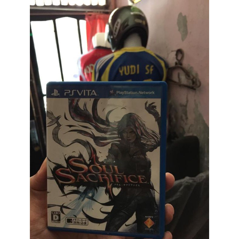PS VITA soul sacrifice - kaset ps vita bekas