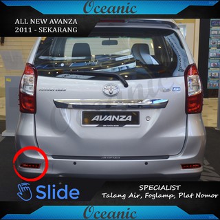 LAMPU REFLECTOR BUMPER BELAKANG MATA KUCING ALL NEW AVANZA