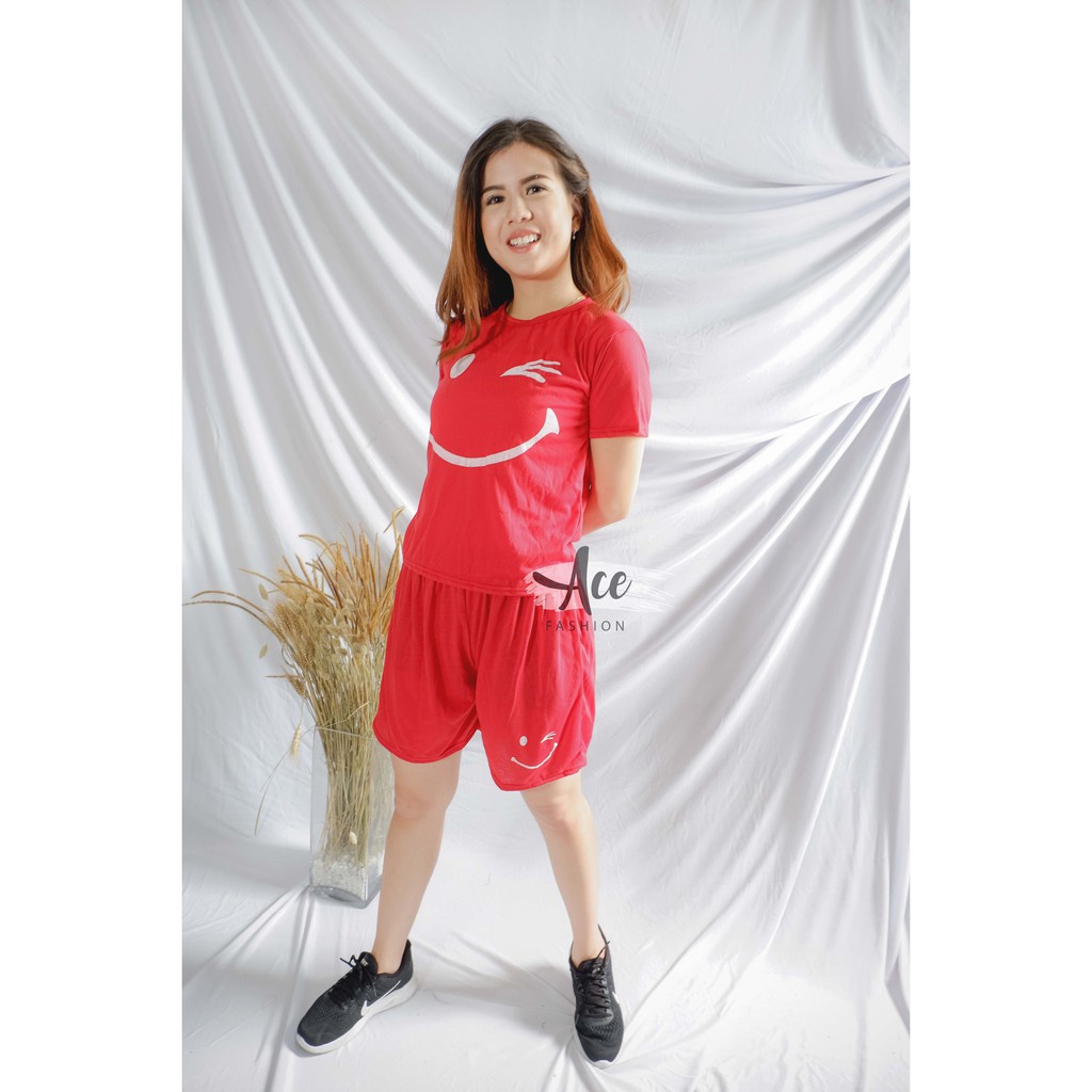 AFI - MC - Setelan Smile Set 2in1 (LD 90, P 57) ®-Set Maroon