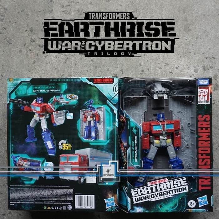 Transformers EARTHRISE - OPTIMUS PRIME with TRAILER