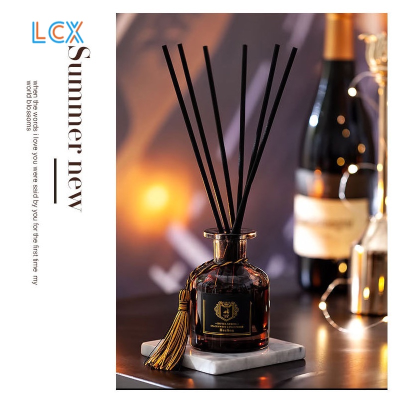 LCX Pengharum Pewangi Ruangan Reed Diffuser Aromaterapi Stick Ruangan Aromaterapi Stik Rattan