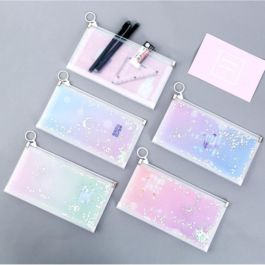 KOTAK PENSIL GLITTER MOTIF LUCU UNIK / TEMPAT PENSIL / KOTAK PULPEN / TEMPAT ALAT TULIS PP171-4