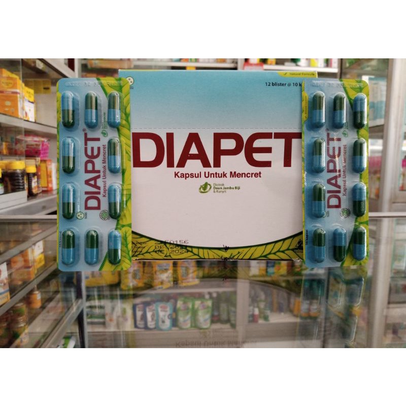 DIAPET 1 STRIP @10KAPSUL - ED 12/2025