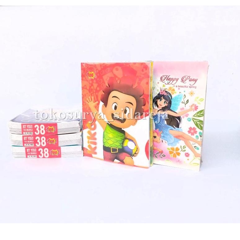 

Harga Bersahabat.. BUKU TULIS SEKOLAH YOU ISI 10 BUKU 38 LEMBAR / BUKU TULIS MURAH YOU ISI 38 LEMBAR
