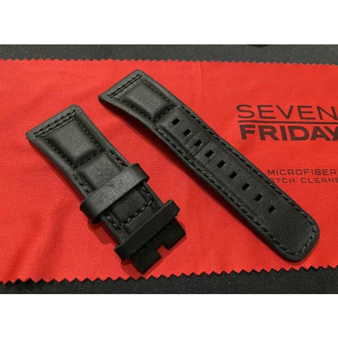 Ready...Ready...Ready...] Sevenfriday Leather strap black special Padding S1/01 seven friday