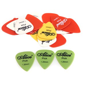 Pick Gitar bass  Akustik Elektrik Alice 1.2 mm Gitar Picks Plectrums