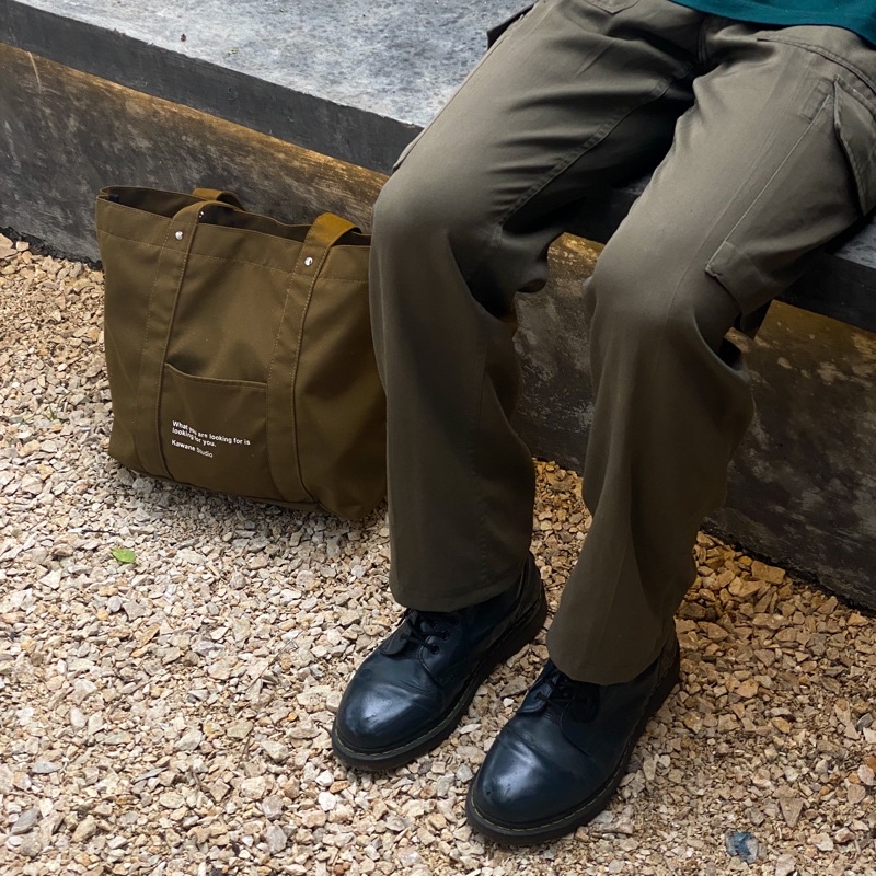 Kawane Studio - Totebag Canvas Premium Water Resist Unisex - Hoping