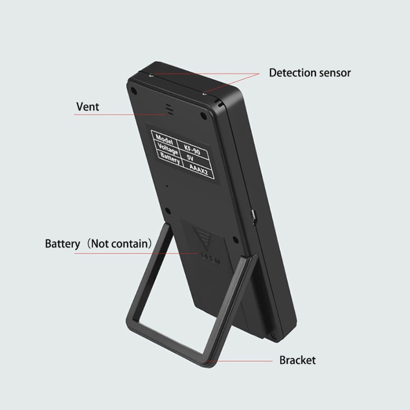 Kiss Alat Pendeteksi Radiasi Ultraviolet Digital UVI Meter Dosimeter Tester Counter