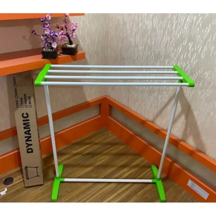 Promo ter murah gantungan handuk dynamic kaki dua