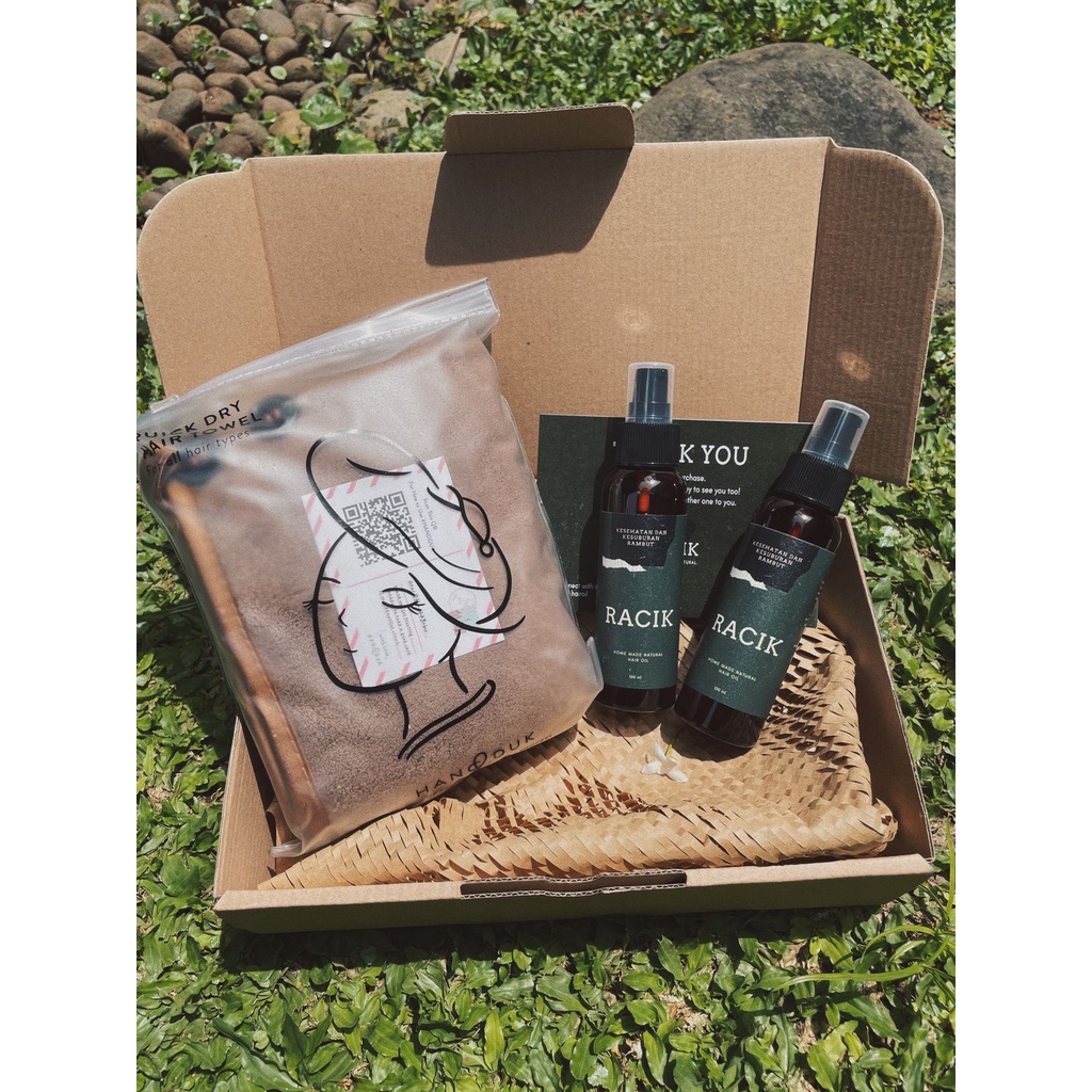 Jual Racik Hair Oil Gift Set 3 Shopee Indonesia