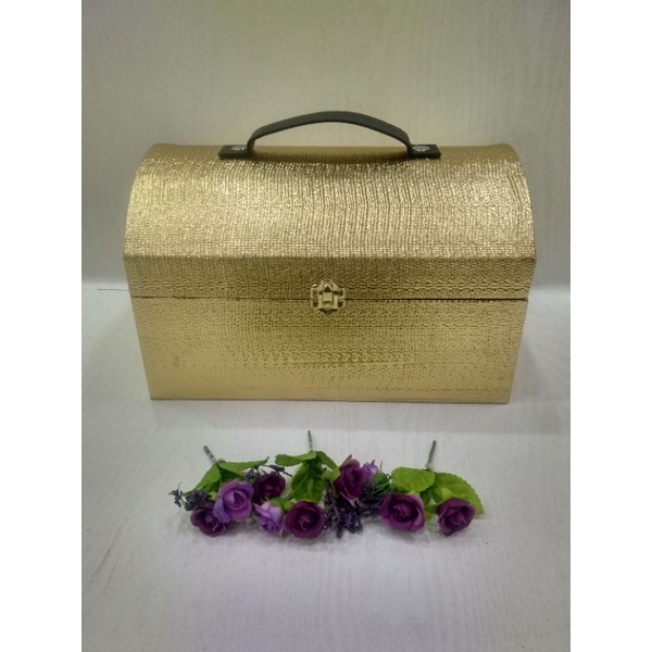 

box koper kulit gold/box koper treasure exclusive