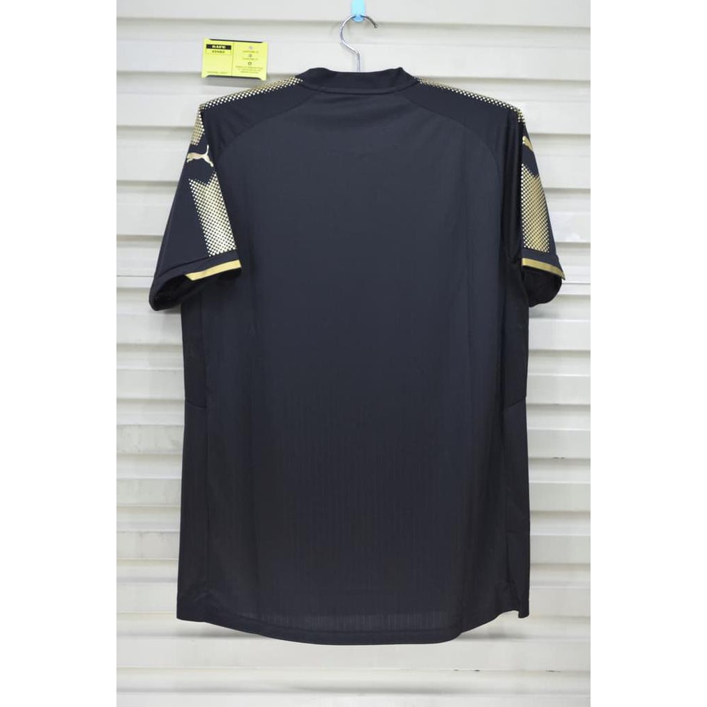 Leicester 2017-18 Away. Bnwt. Original Jersey. Puma K2084009Apac - Hitam, Size Large