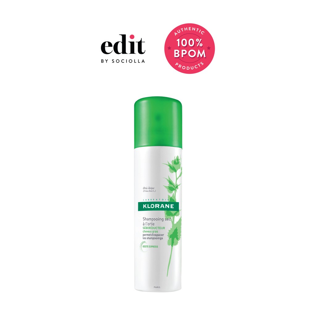 

Klorane Dry Shampoo with Nettle Oil Control - Size: 150 ml - Edit by Sociolla