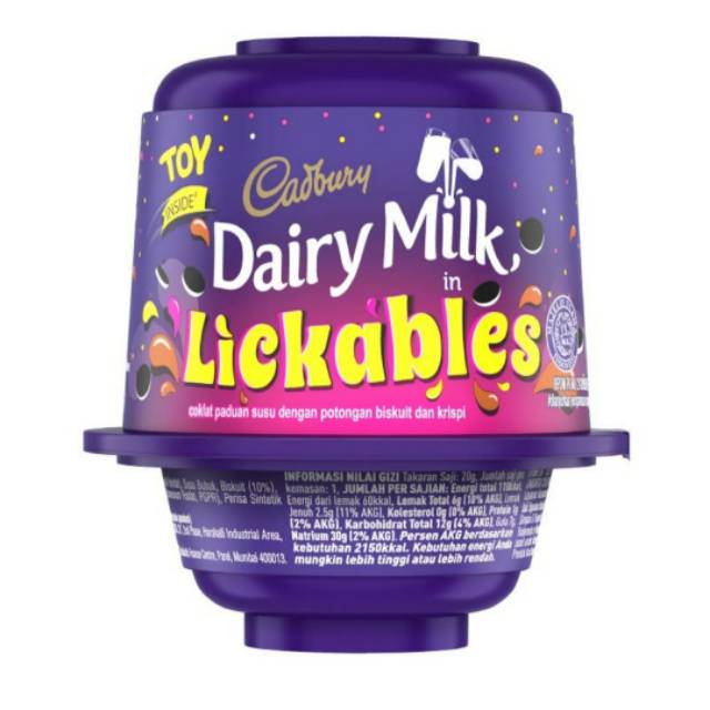 

Cadbury lickables