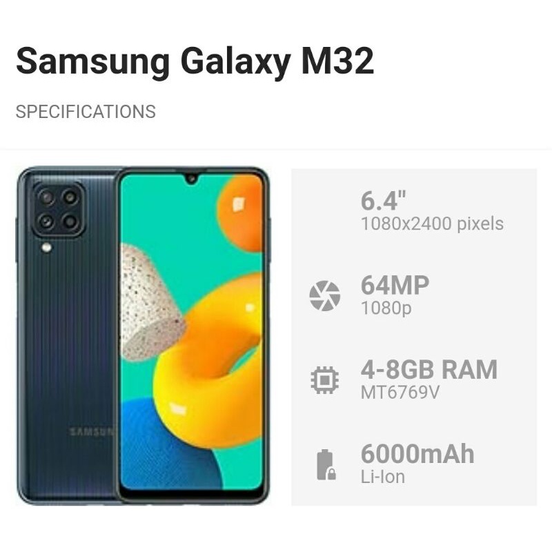 Samsung galaxy m32 8/128