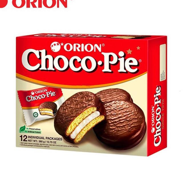 

H6H Delfi Orion Chocolateo Pie 12p 360 Gr 086 (Terlaris)