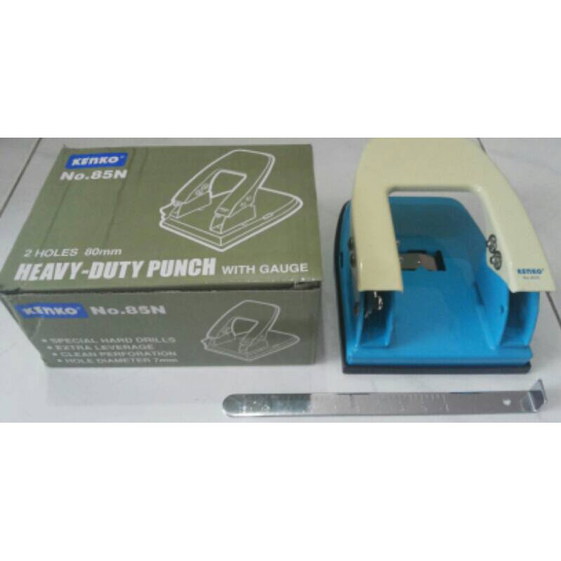 

Terlaris Pembolong Kertas Kenko Besar 85N Heavy Duty Punch Puncher No.85N Murah Grosir
