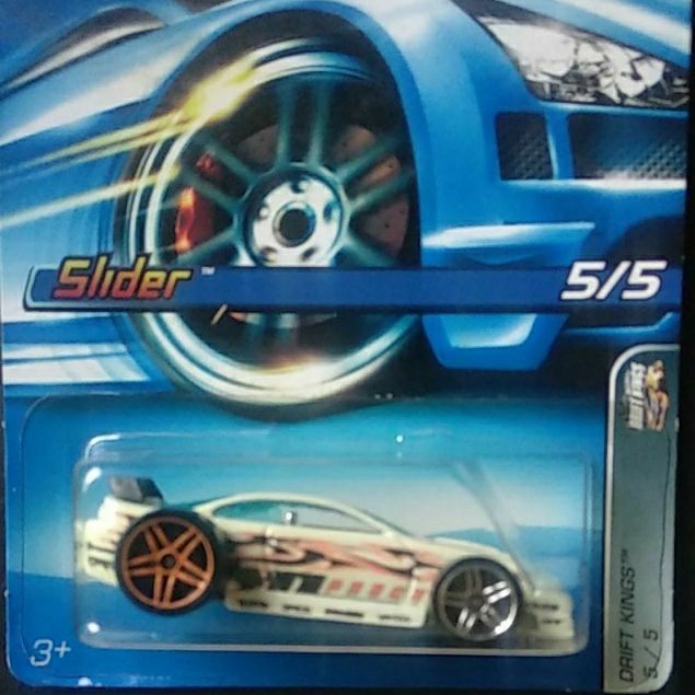 Diecast Hot Wheels Slider white
