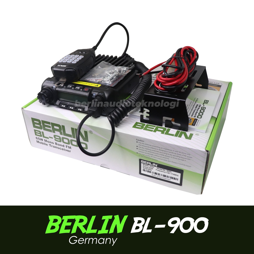 Radio RIG BERLIN BL-9000 VHF Original