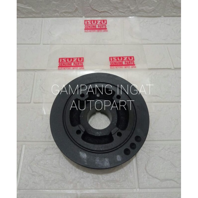 Pully Kruk As Pully Ker As Damper Pulley Crankshaft Isuzu TLD 58 TLD58