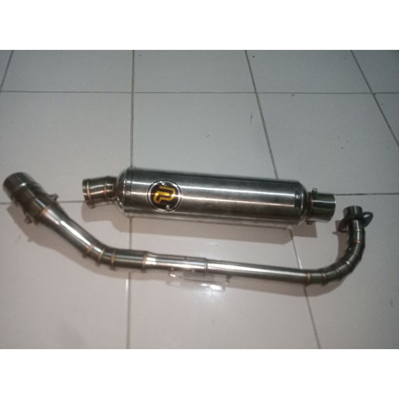 KNALPOT BEBEK KOLONG CACING GP5 PEKAJAMAN TERLARIS TERMURAH