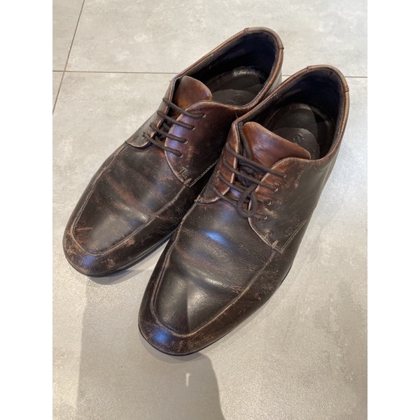 ECCO preloved man shoes sepatu kantor pria cowok kulit leather