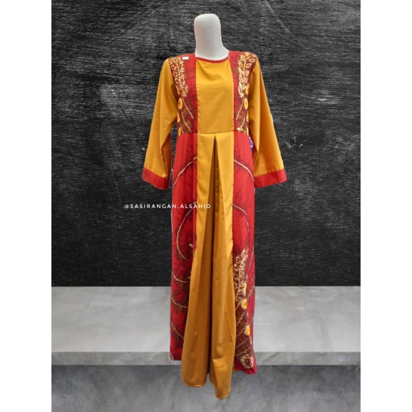 Dress sasirangan wanita alsahid
