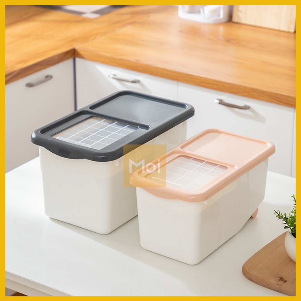 Dispenser Beras Tempat Penyimpanan Makanan Storage Box