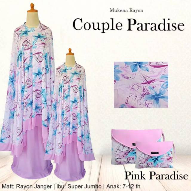 Mukena Bali Couple Paradise