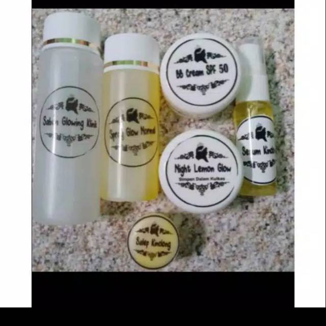 skincare by crown..pkt glowing lengkap