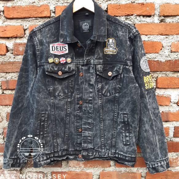 MQN JAKET JEANS VINTAGE BLACK MORRISSEY .