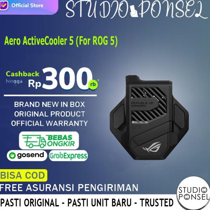 ROG Aeroactiver Cooler 5 For Asus Rog Phone 5 Cooling Aero Cooler - BNOB
