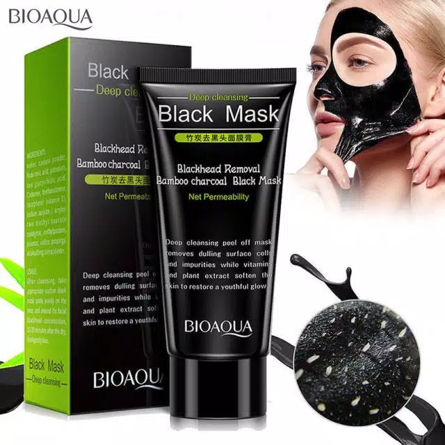 Masker Komedo Bioaqua Wajah Hidung Muka Angkat Komedo