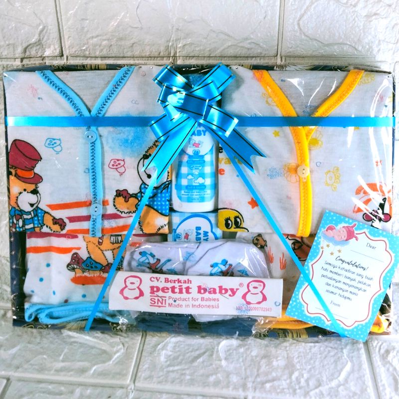 HAMPERS BAYI FREE KARTU UCAPAN/KADO BAYI MURAH/BAJU BAYI