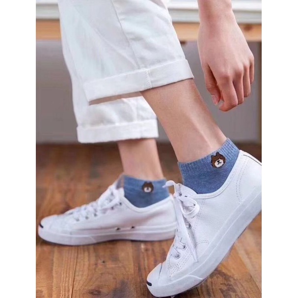 KAOS KAKI IMPORT  FREE POUCH { 10 PASANG }-4