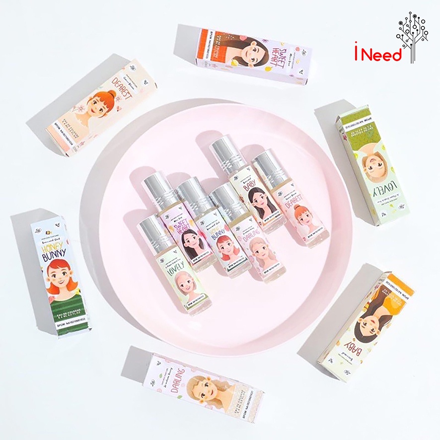 (INEED) (BPOM) LAFALOVA Parfum Roll On 6ml - Inspired Parfume Lafalova x Vichira Roll On 6ml - Parfum Cewe