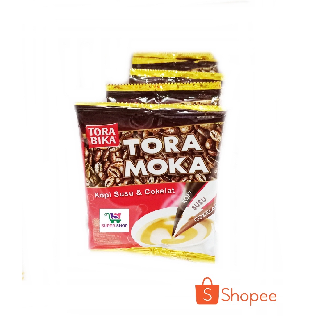 Torabika / Tora BikaTora Moka Kopi Susu Cokelat (isi 10 pcs)