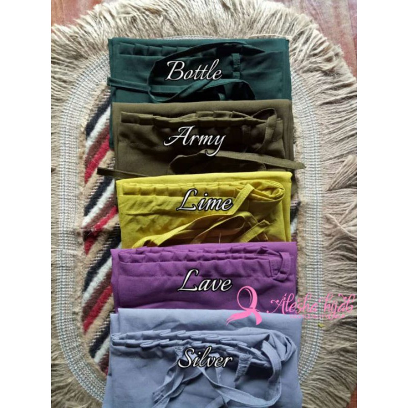 HIJAB BERGO MARYAM LIPIT DIAMOND PREMIUM-8