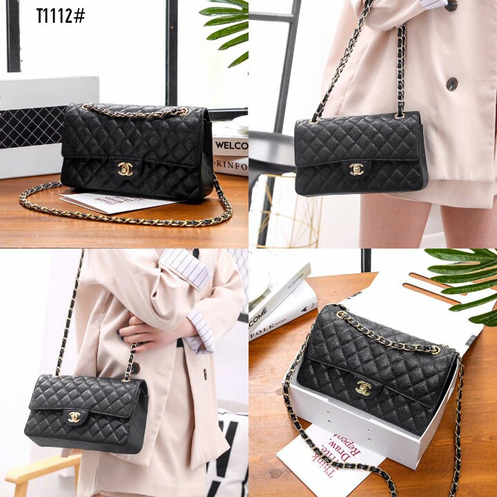 Premium Quality Chanel Caviar Classic Medium Flap Bag T1112