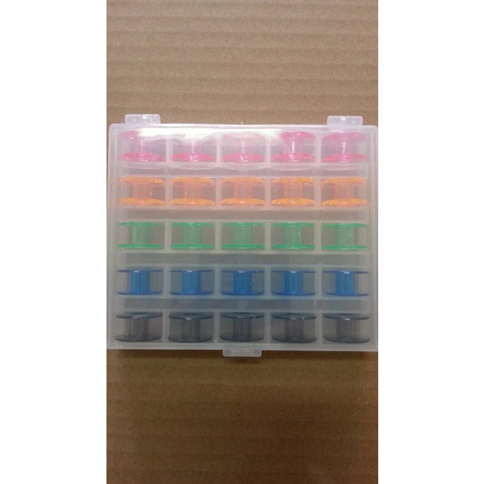 Opws Bobbins Berwarna Mesin Jahit Portable (Box Set) Klpw
